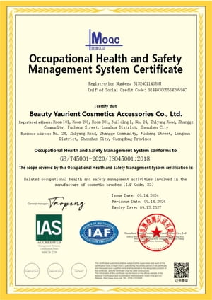 ISO 45001 Certificate