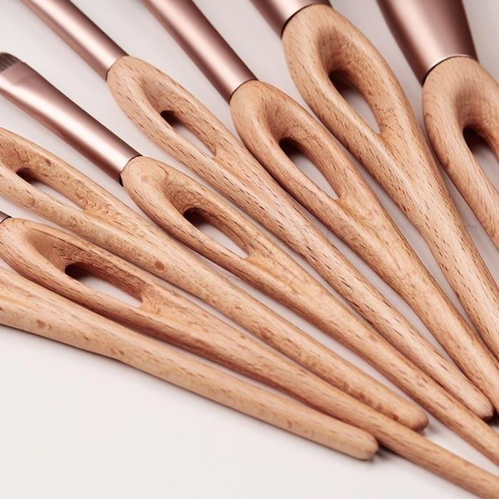 9pcs Complete Face Brush Set