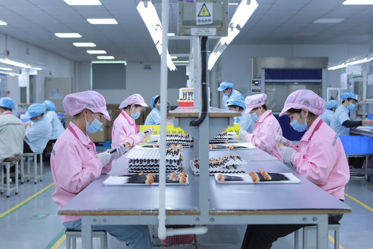 Makeup Brush Factory Production Process